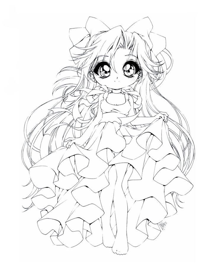 Anime Gacha Life Coloring Pages - Coloring and Drawing