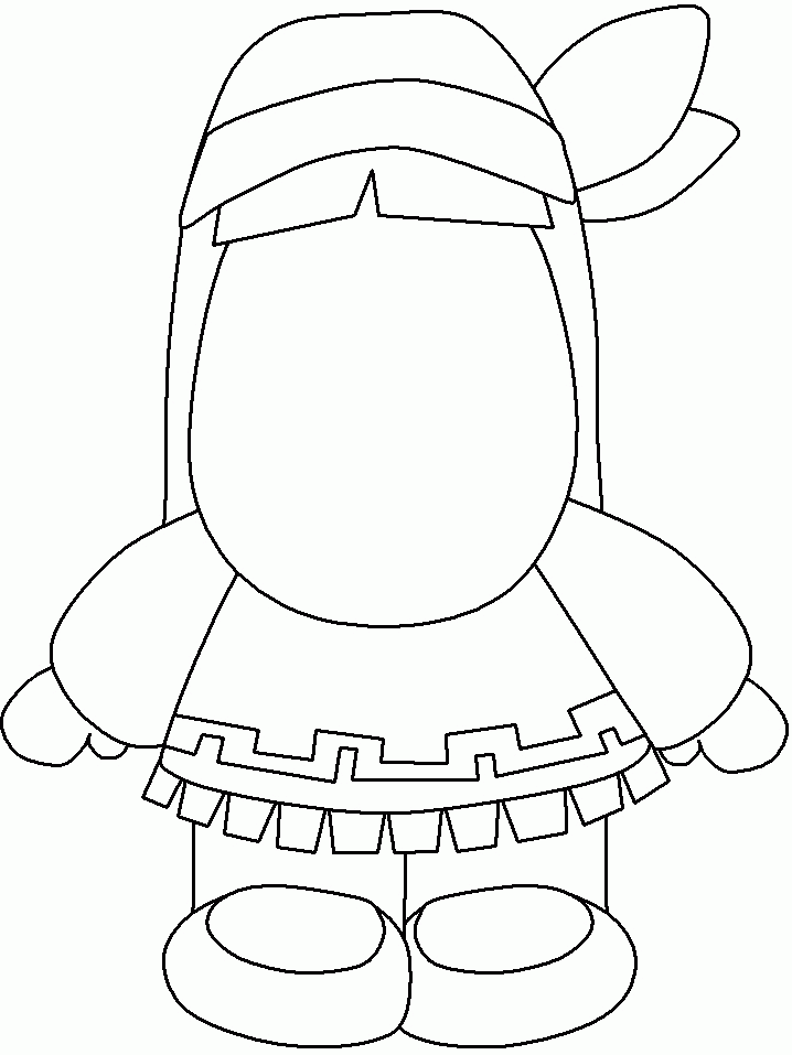 native american history coloring page native american