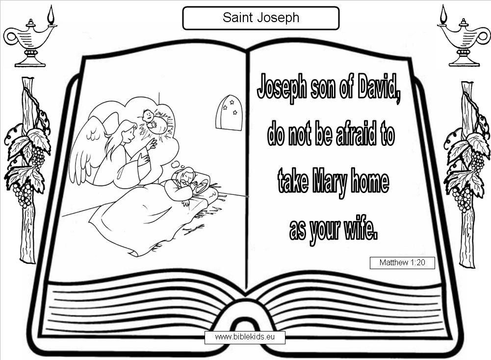 Free St Joseph Coloring Pages, Download Free St Joseph Coloring Pages