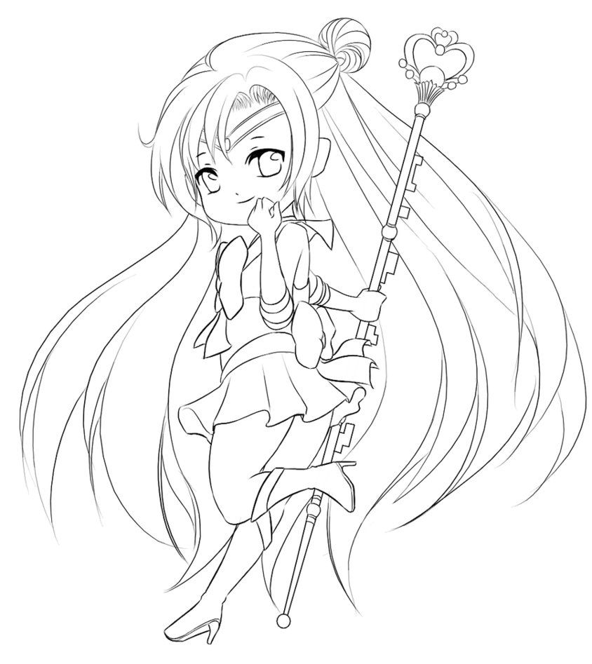 Chibi Art Coloring Pages | Coloring Pages For All Ages
