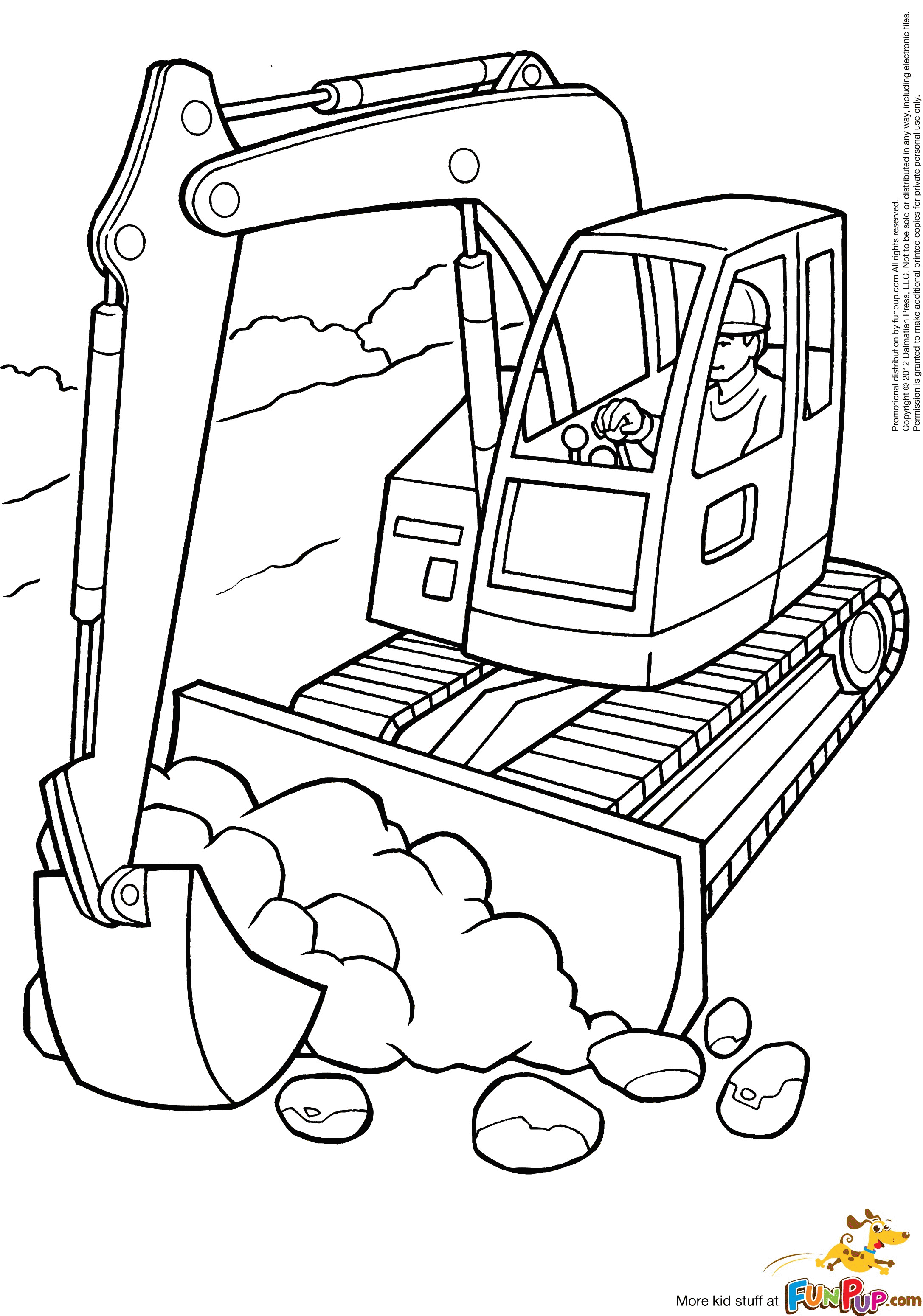 Construction Equipment Coloring Pages: equipment coloring pages