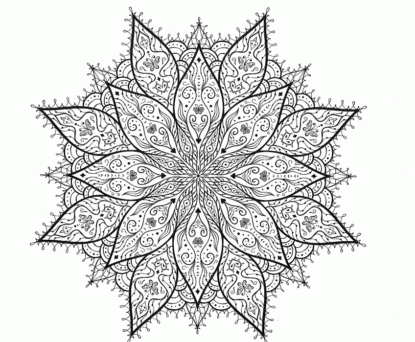 full page printable mandalas  clip art library