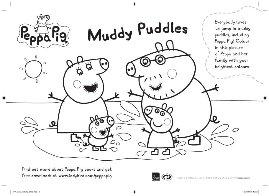  Peppa Pig Birthday Coloring Pages - Coloring Page Peppa