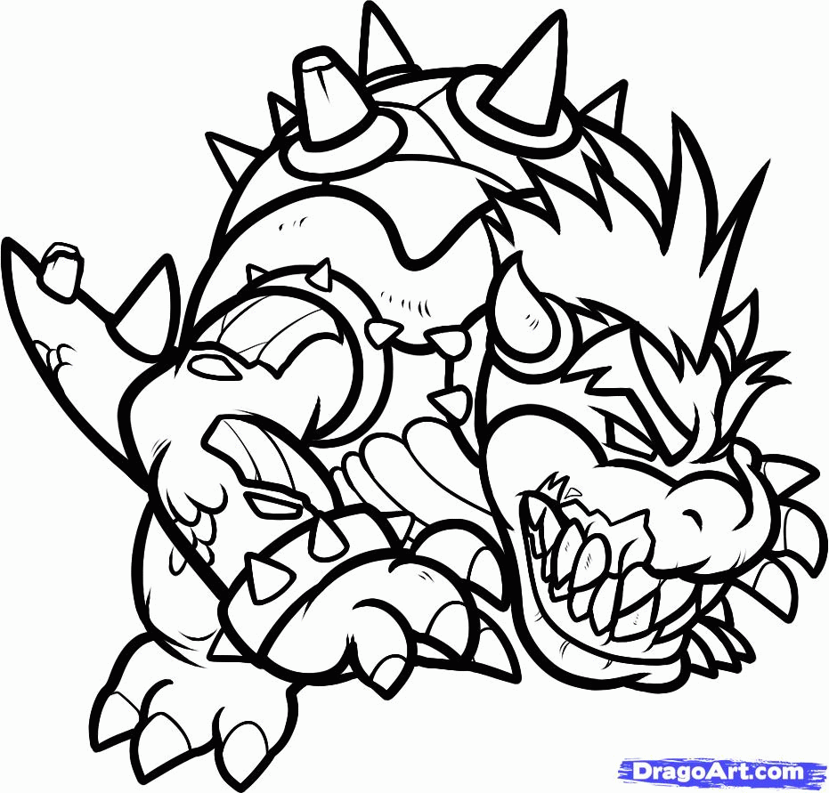 Free Bowser Printable Coloring Pages, Download Free Bowser ...