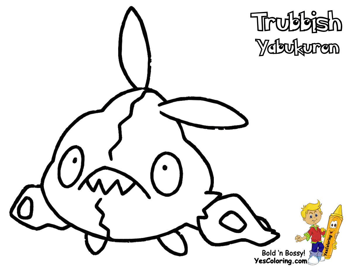 Free Pokemon Black And White Coloring Pages To Print Download Free 