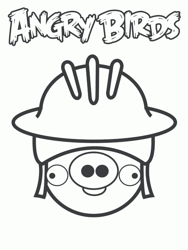 Printable Angry Birds Coloring Pages and Book | Unique Coloring Pages