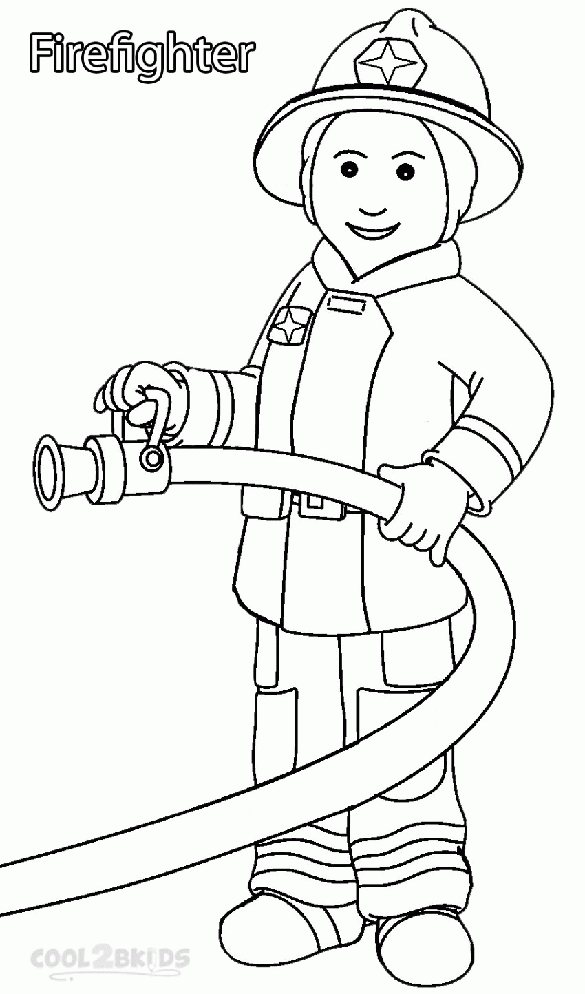 Firefighter Hat Template Preschool Clip Art Library