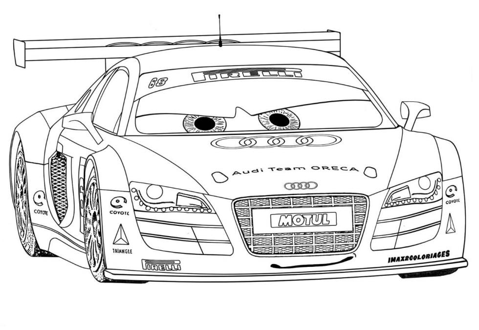 Angry Car Coloring Pages | Coloring Pages For All Ages