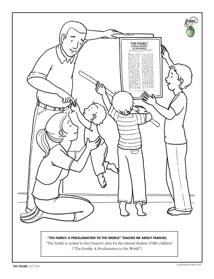 LDS Coloring Pages 