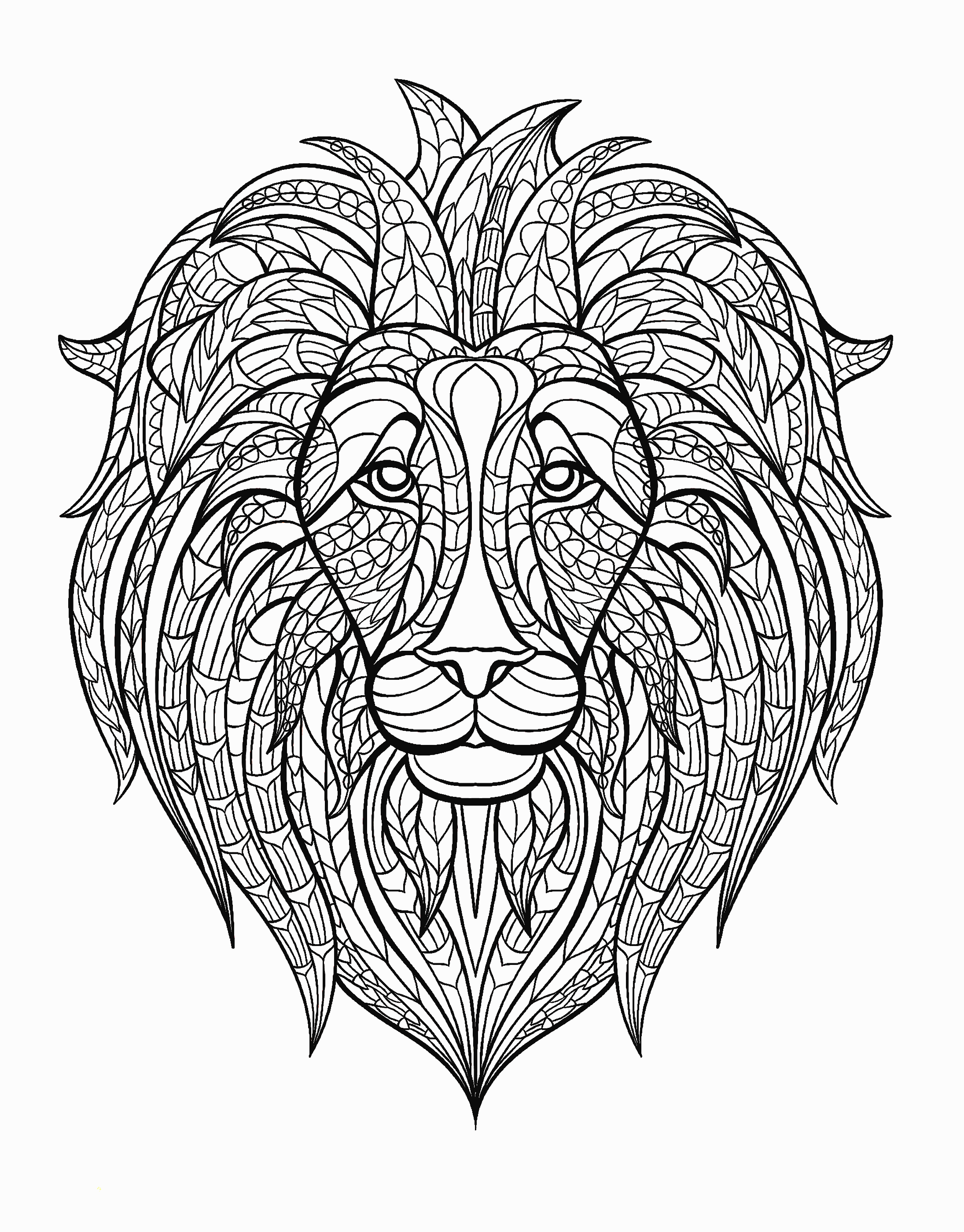 Animal - | Coloring Pages For Adults 