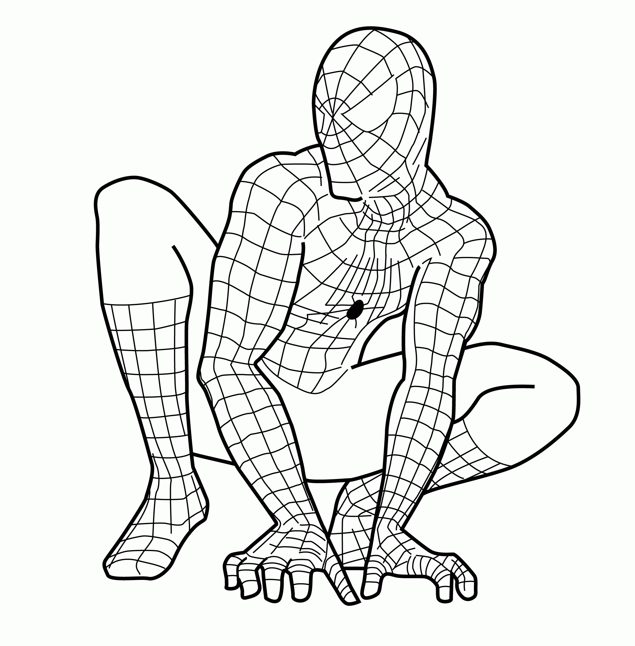 spiderman painting for kids   Clip Art Library
