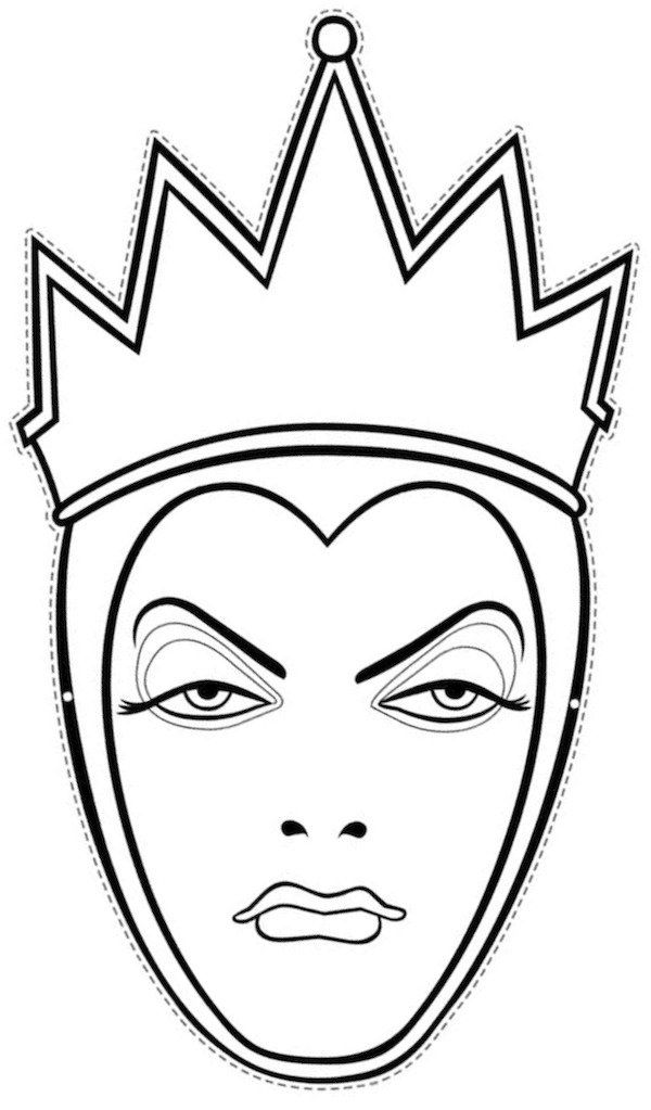 Free Halloween Scary Masks Coloring Pages, Download Free Halloween