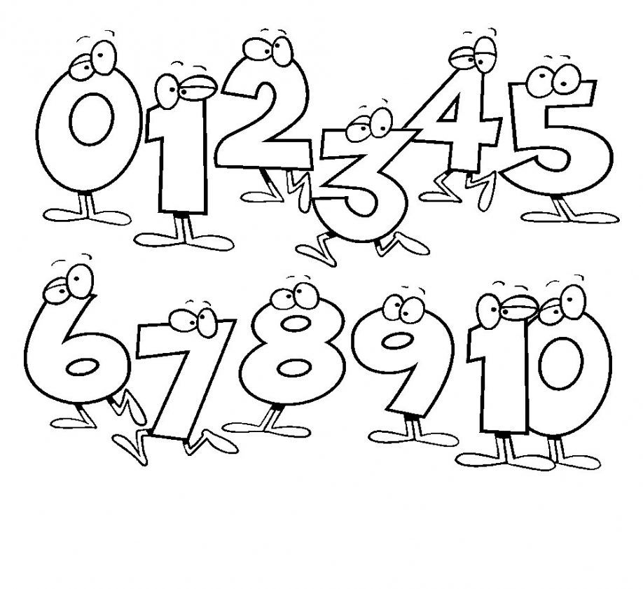 Free Number Coloring Pages 1, Download Free Number Coloring Pages 1 png