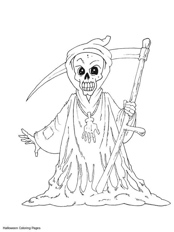 Free Halloween Coloring Pages Free Printable Scary, Download Free
