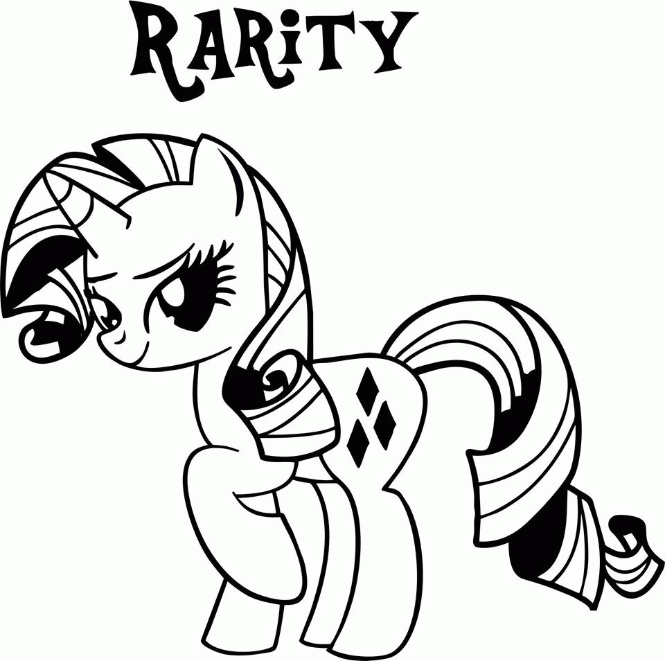 my little pony colouring pages with names   Clip Art Library
