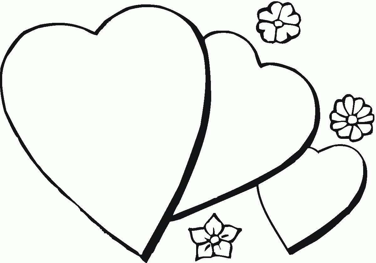 Free Rainbow Heart Coloring Pages, Download Free Rainbow Heart Coloring