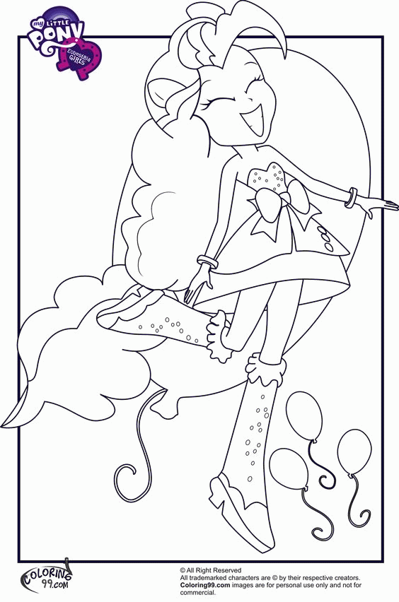 My Little Pony Equestria Girls Coloring Pages | Coloring Page