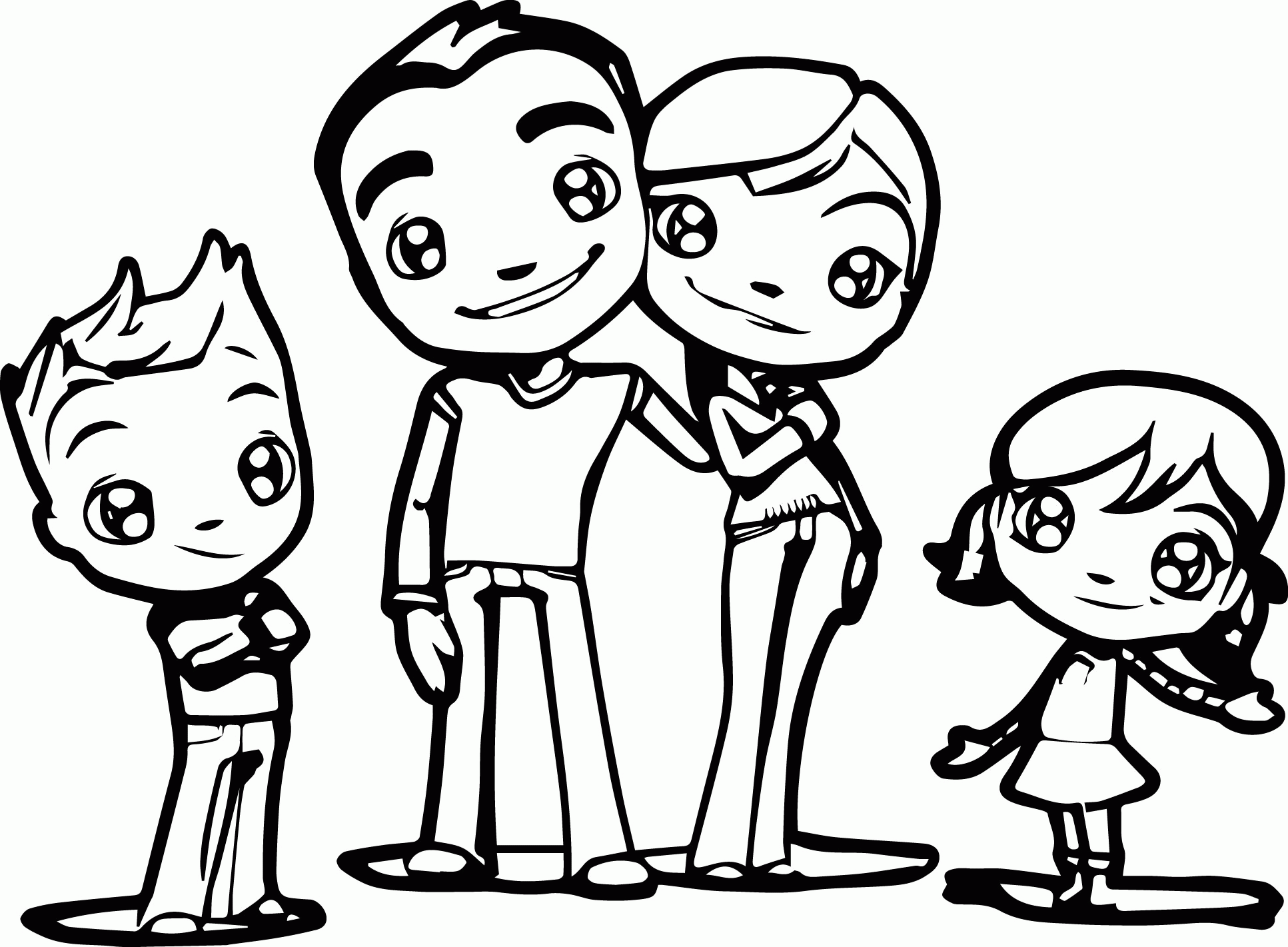 Character Coloring Pages