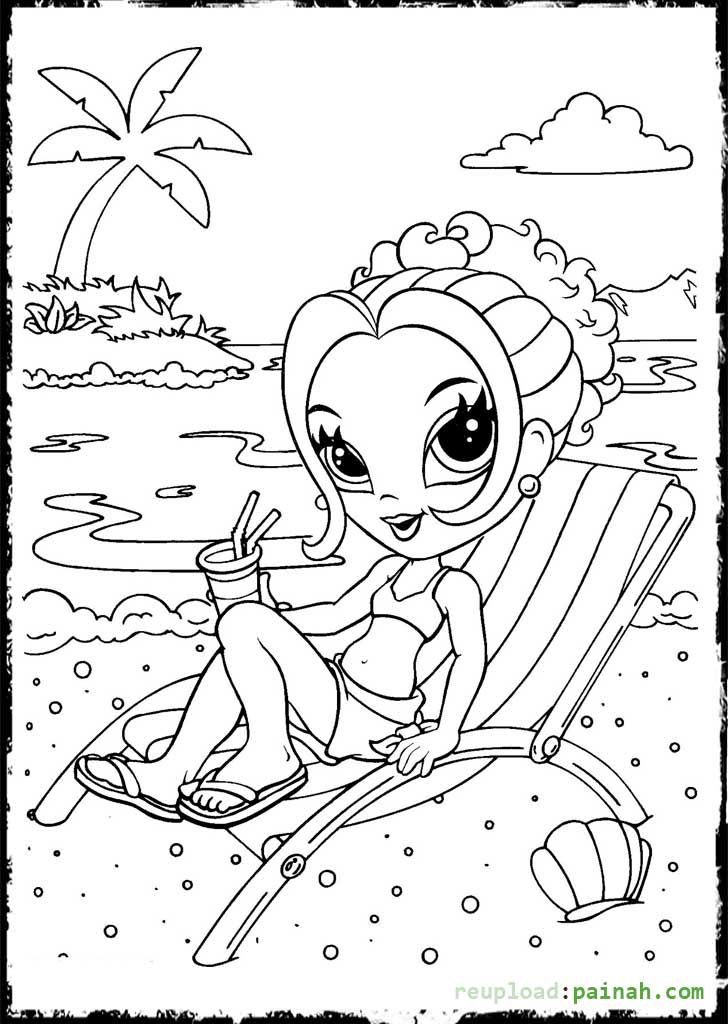 free printable lisa frank| Coloring Pages for Kids |Free coloring on Clipart Library