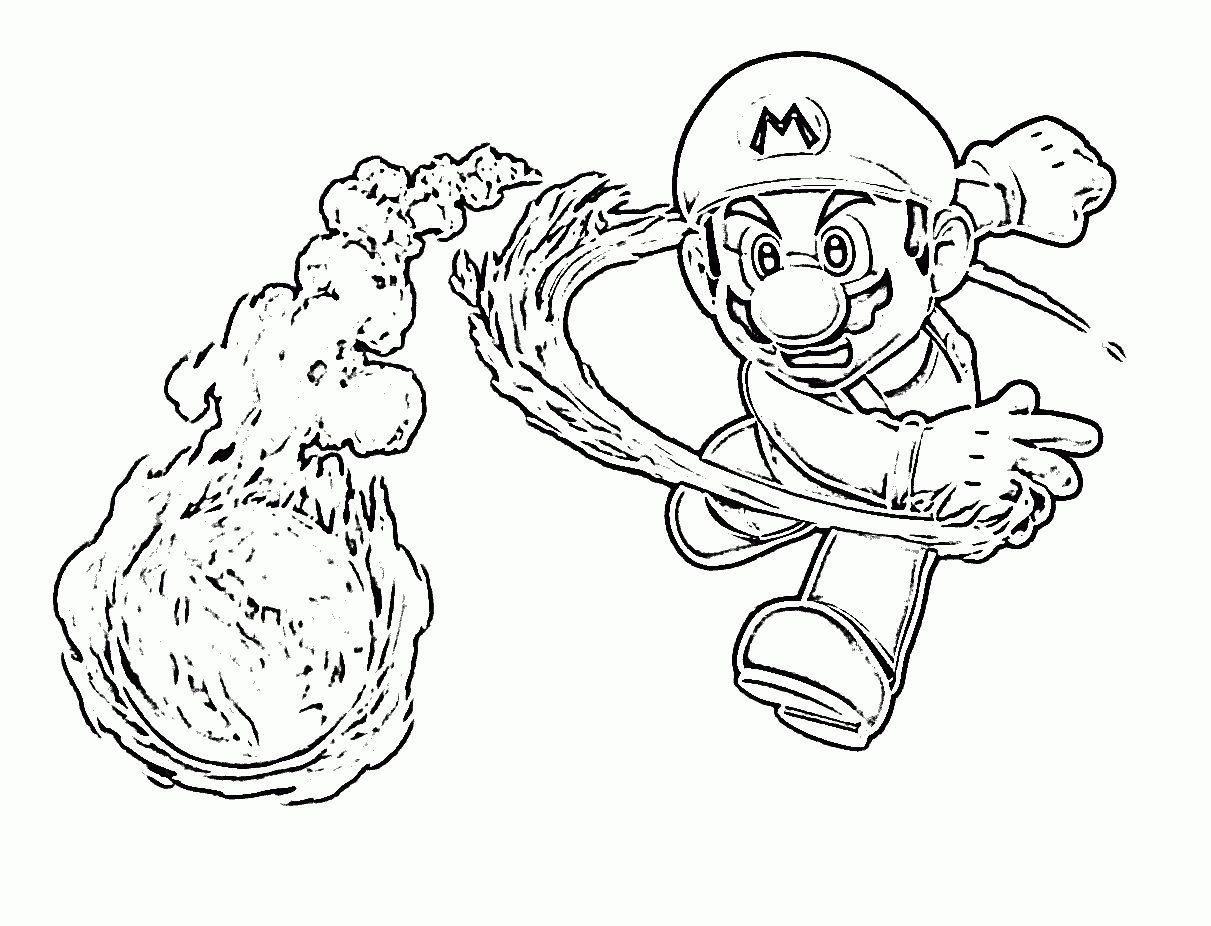 mario coloring pages to print | High Quality Coloring Pages