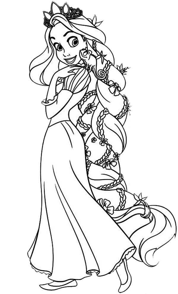 full-body-drawing-of-rapunzel-clip-art-library