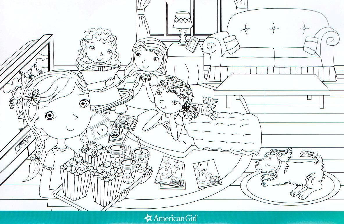 American Girl Grace Coloring Pages 