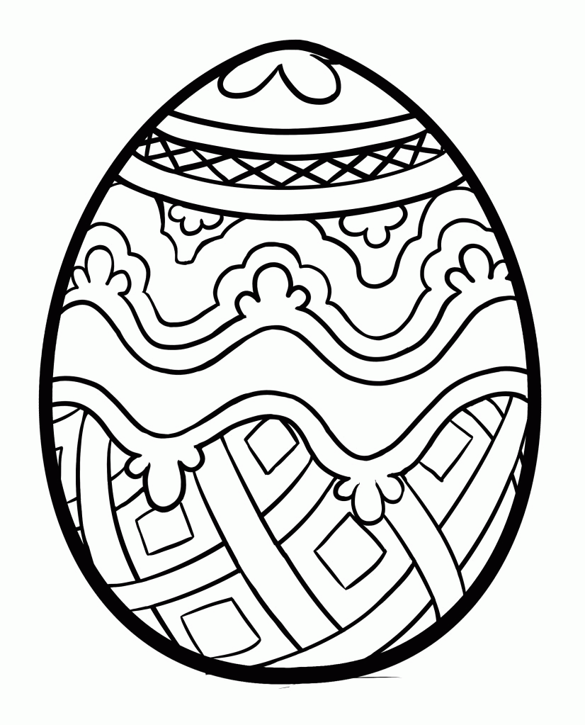 Easter Egg Coloring Pages | Free Coloring Pages