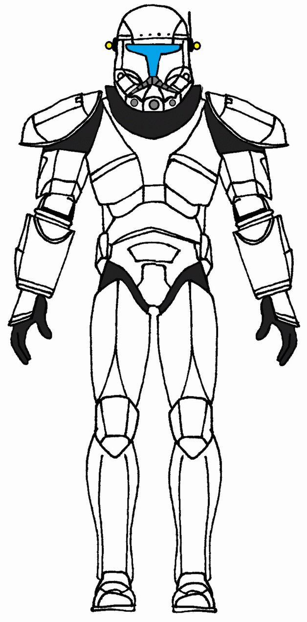 clone trooper helmet coloring pages