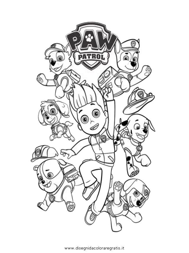 Free Paw Patrol Coloring Pages, Download Free Paw Patrol Coloring Pages