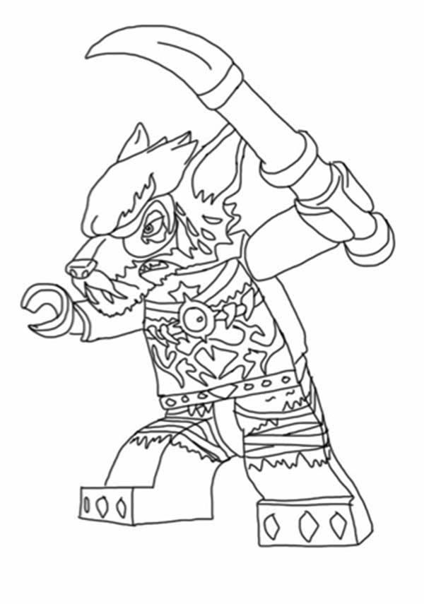  LEGO Chima Gorzan Coloring Pages - LEGO Chima Coloring