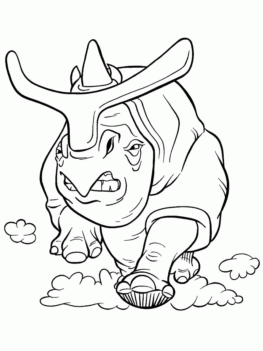 Free Ice Age Coloring Pages 