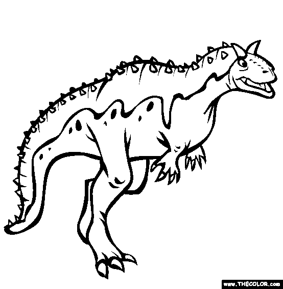Free Carnotaurus Coloring Pages, Download Free Carnotaurus Coloring