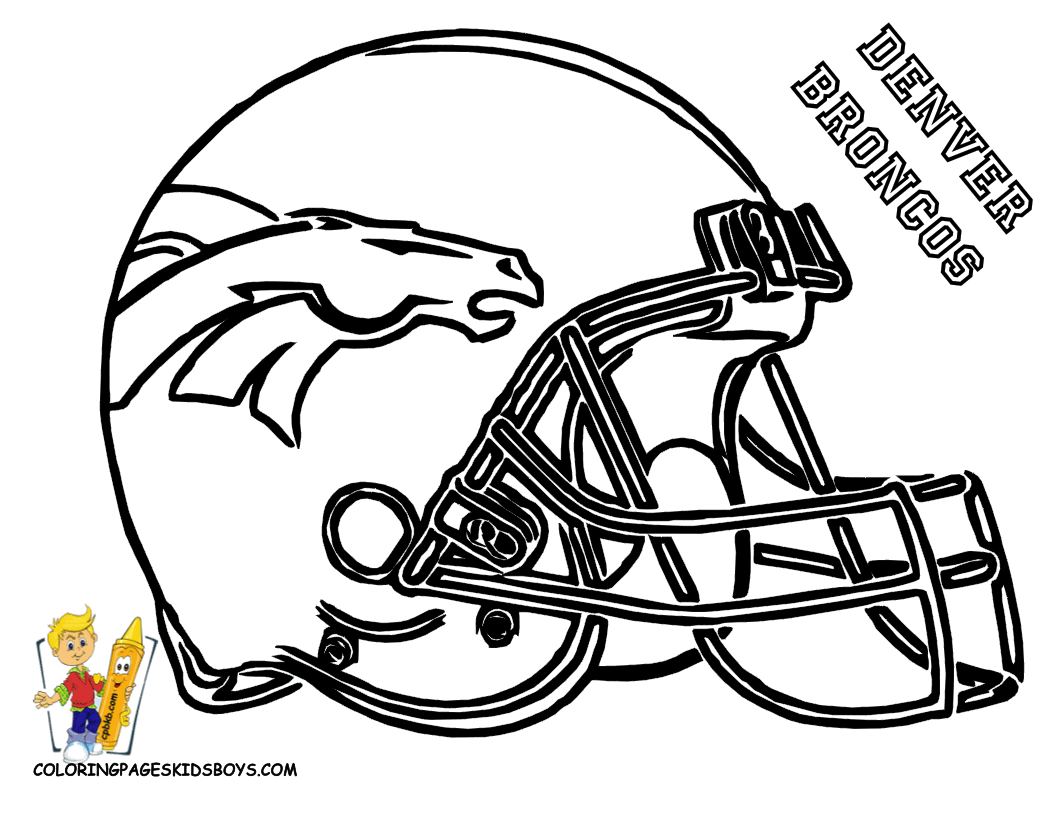 Bronco Coloring Page | Coloring Pages for Kids and for Adults