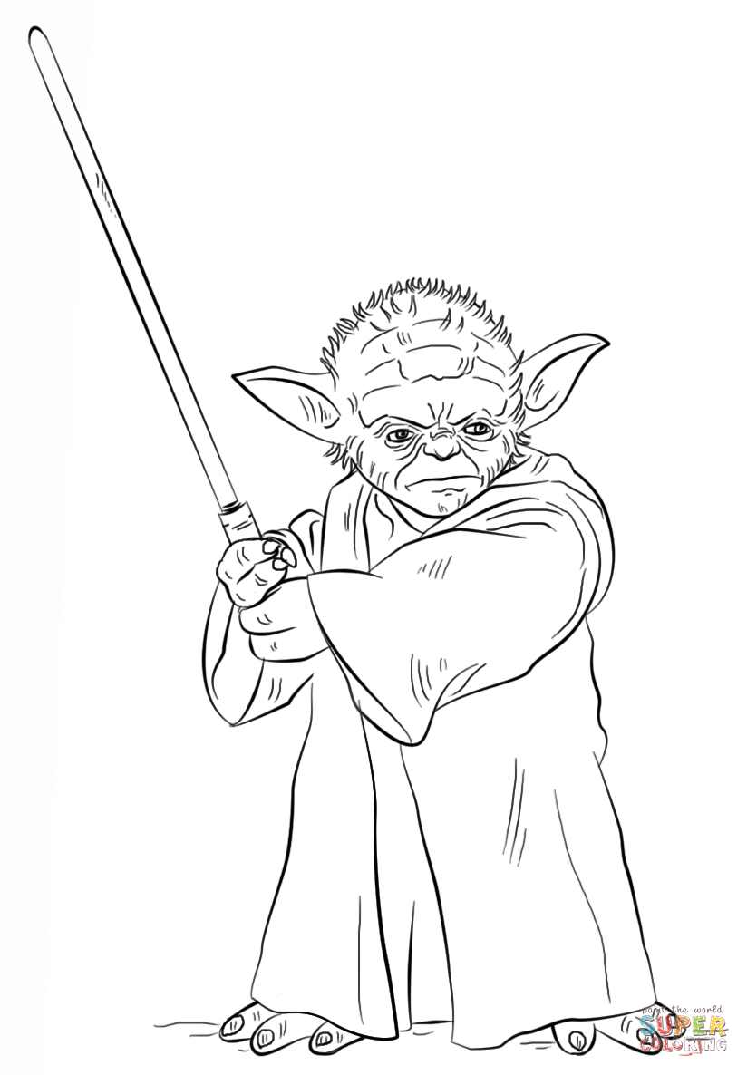 Free Free Yoda Coloring Pages, Download Free Free Yoda Coloring Pages