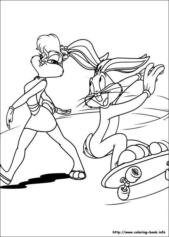 Bugs Bunny coloring pages 