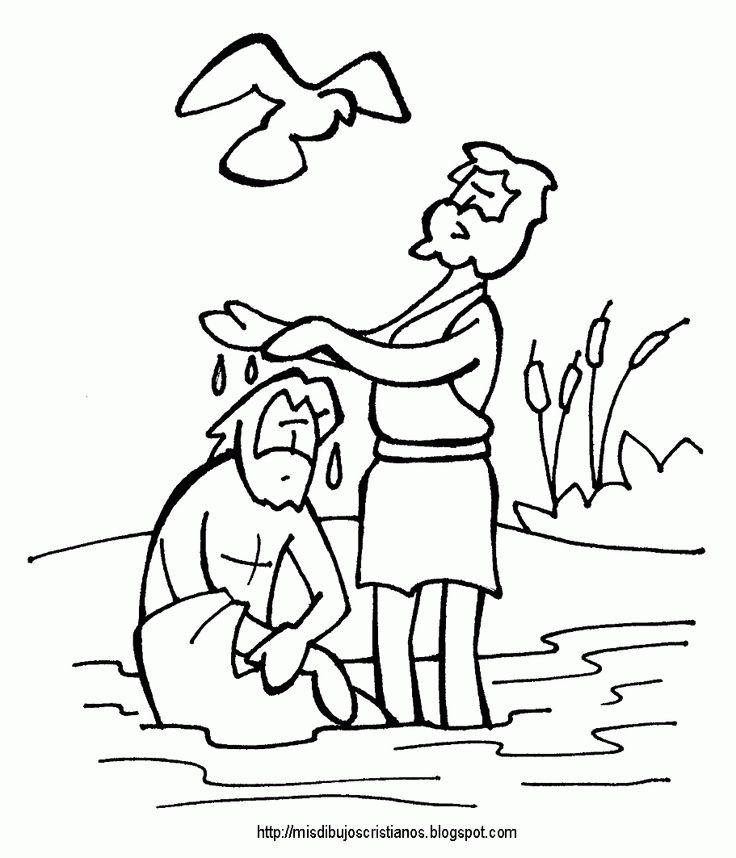 baptism coloring pages catholic