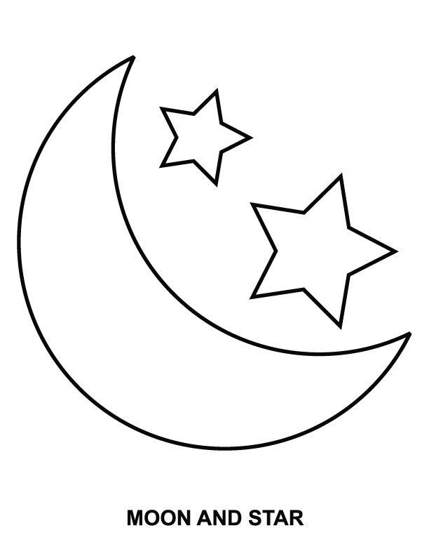 Star Coloring Pages and Book | Unique Coloring Pages