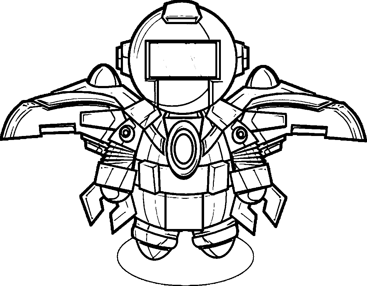 robots coloring pages