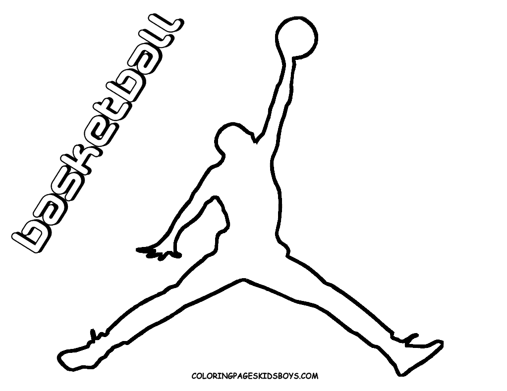 Michael Jordan | Coloring Pages for Kids and for Adults