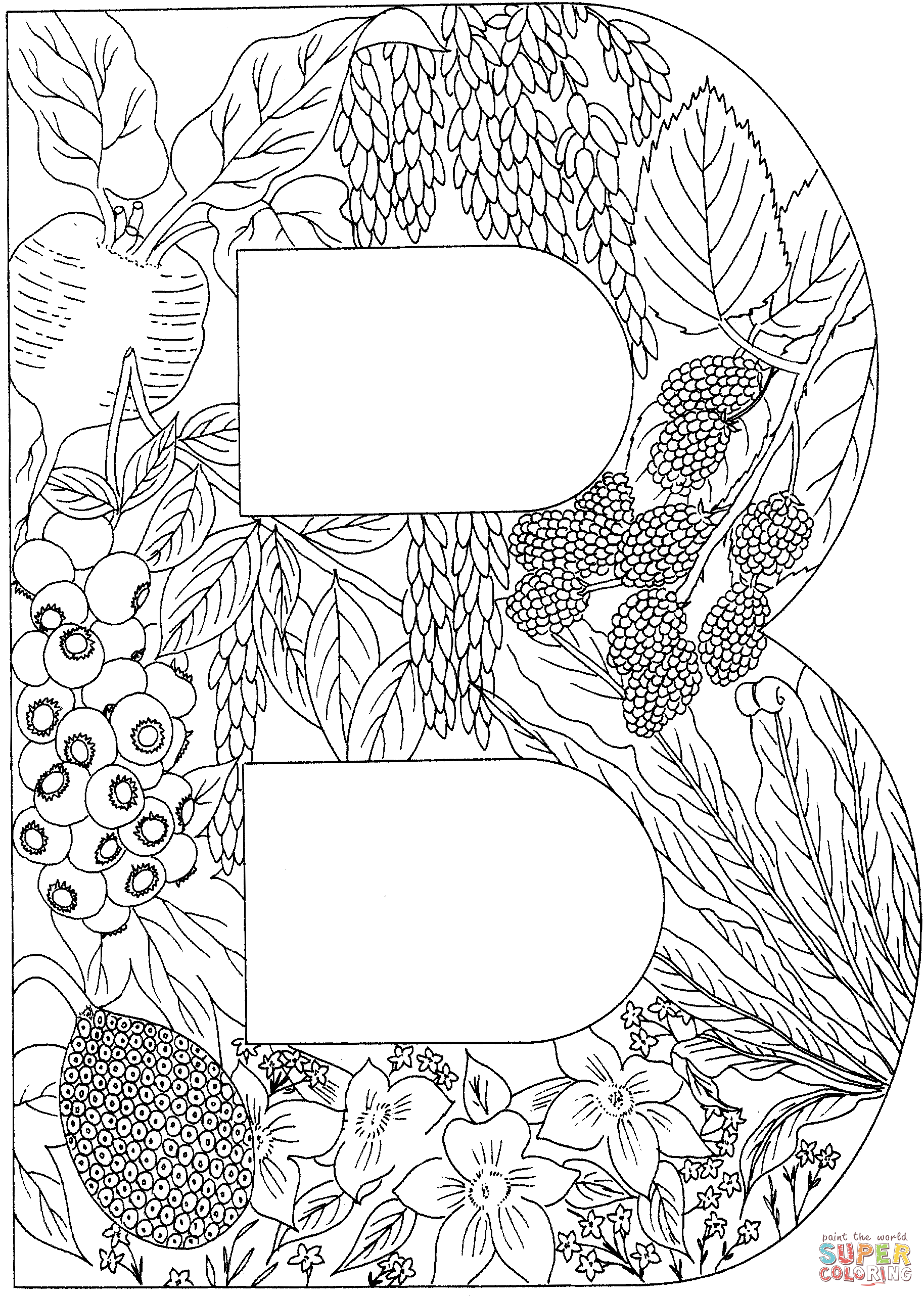 Free Coloring Pages Letters Adult Download Free Coloring Pages Letters