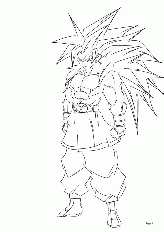 Free Dragon Ball Z Coloring Pages Goku Super Saiyan 5 Download Free Clip Art Free Clip Art On Clipart Library
