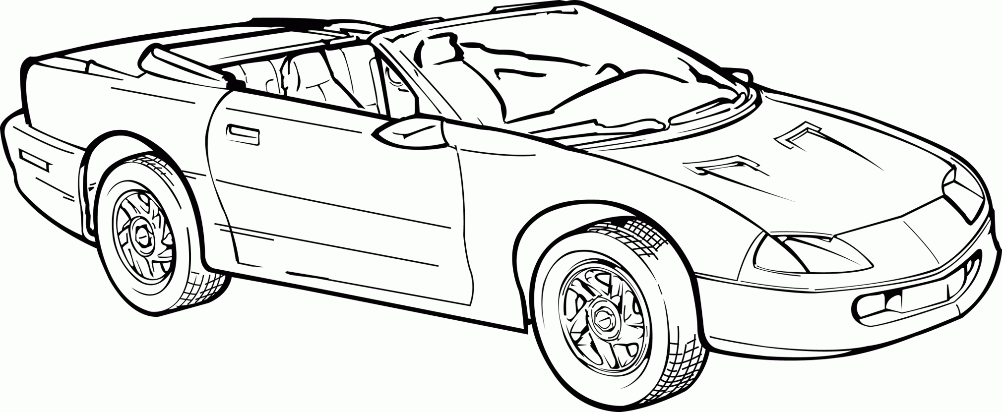 Camaro Coloring Pages Printable | High Quality Coloring Pages