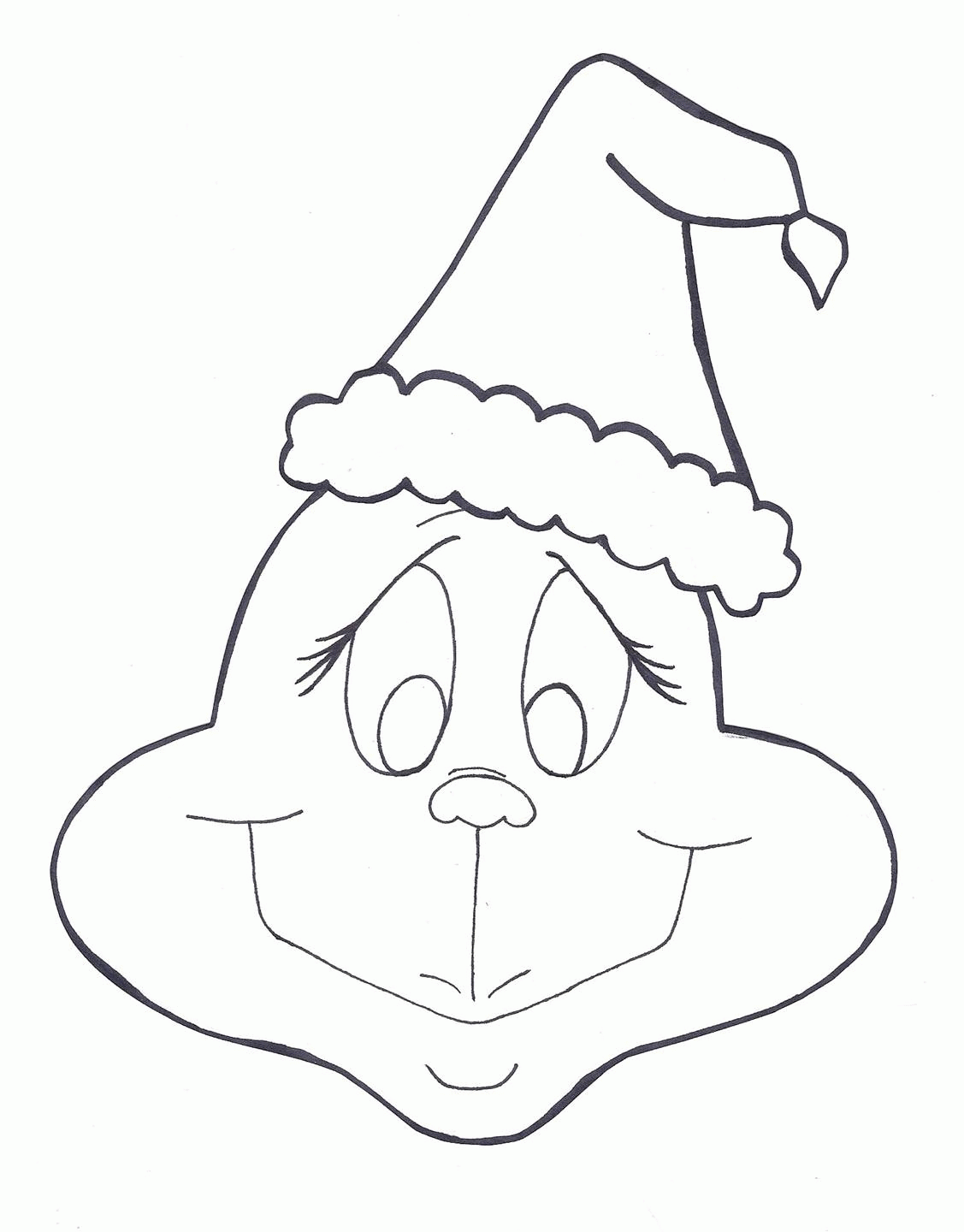 Related Grinch Coloring Pages, Grinch Coloring Pages