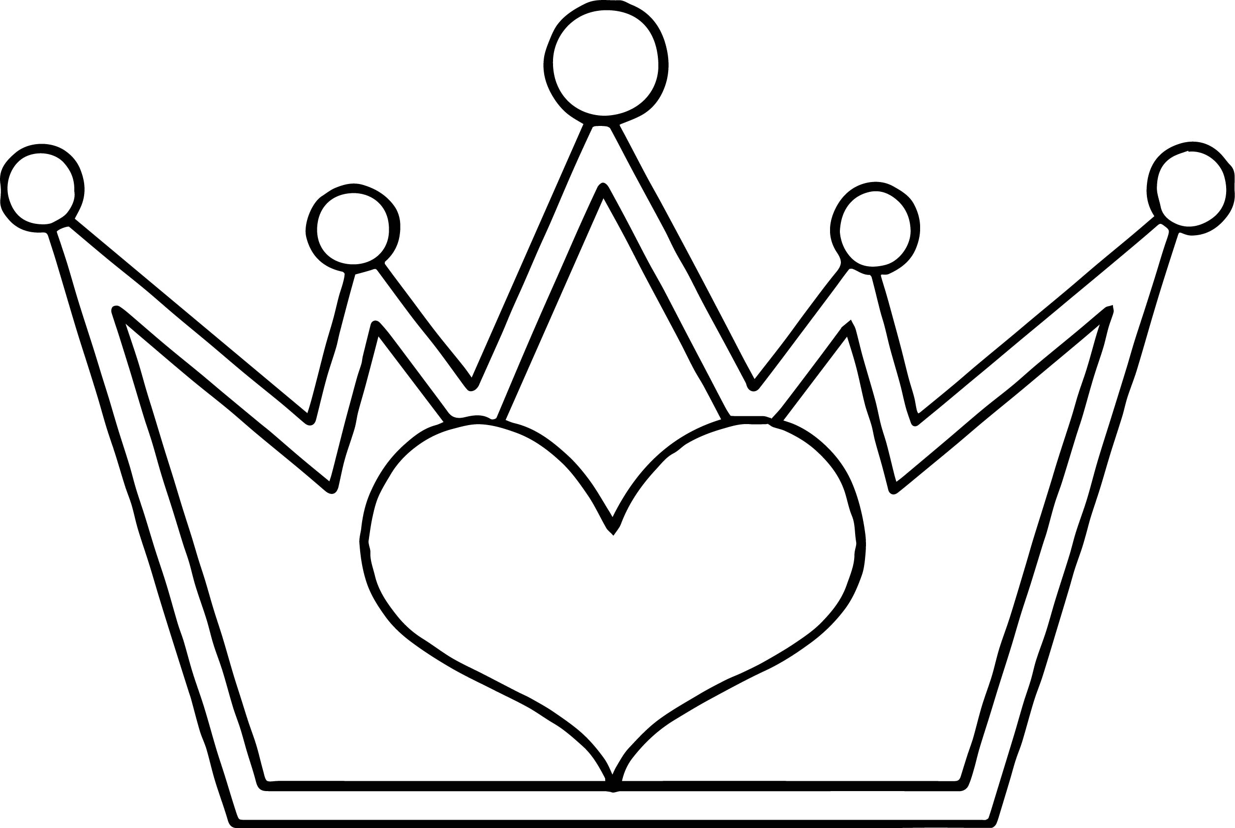 Princess Crown Coloring Page |Free coloring on Clipart Library