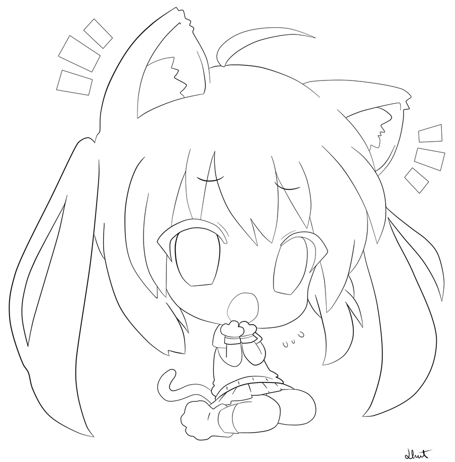Clip Arts Related To : cute gacha life coloring pages. 