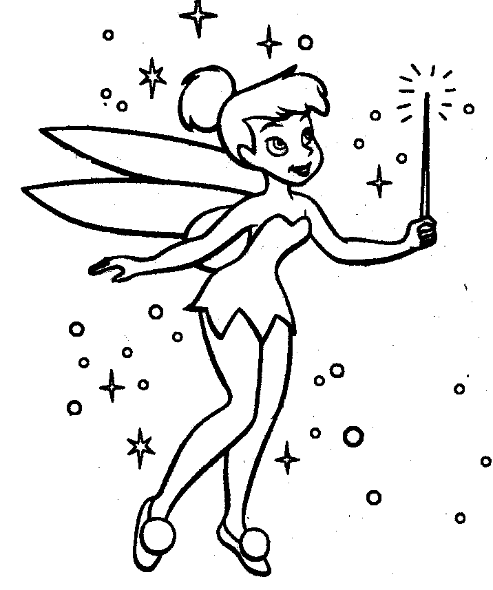 Disney Tinkerbell Coloring Pages | Printable Coloring Pages Gallery