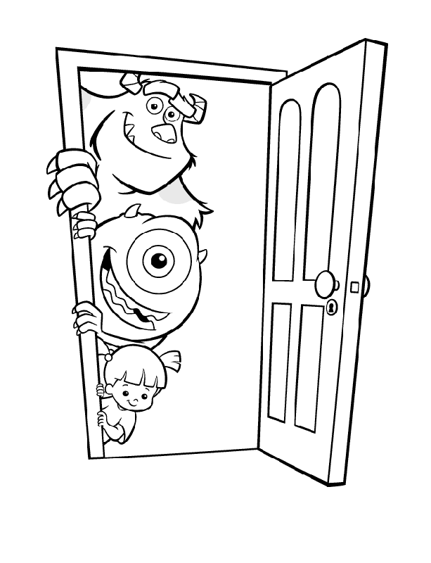 Free Monsters Inc Drawings Download Free Clip Art Free