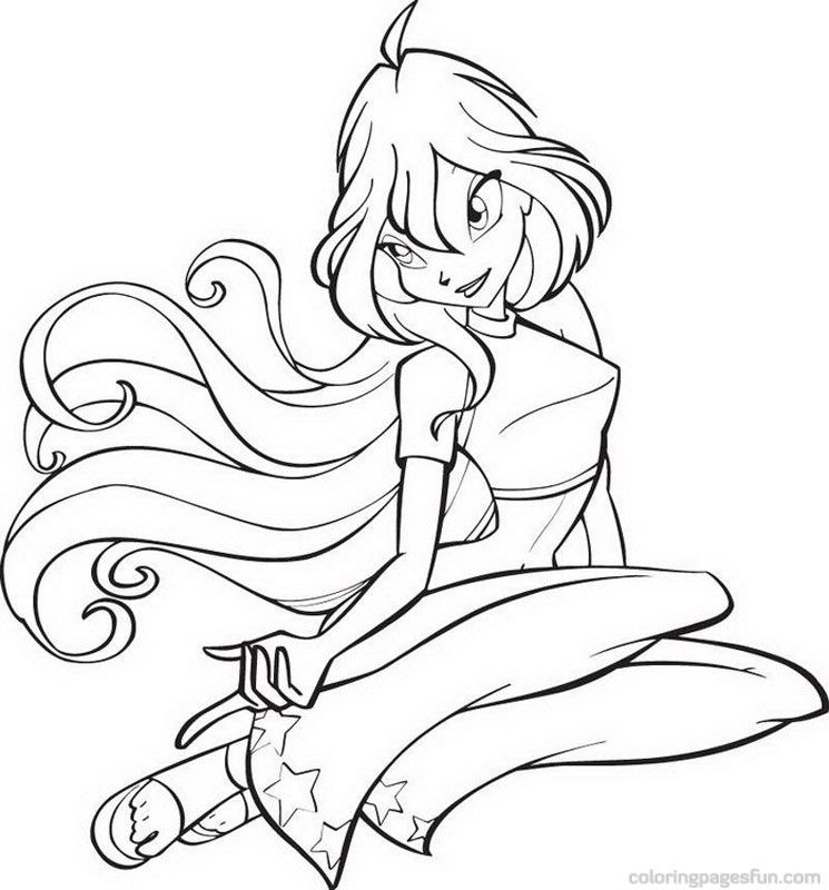 Winx Club | Free Printable Coloring Pages