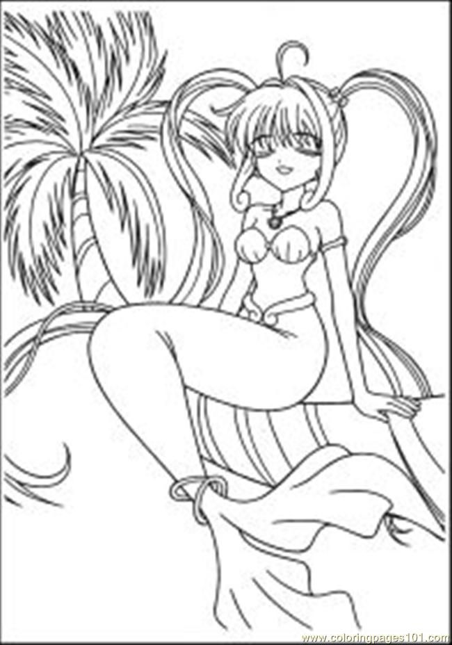 air anime Colouring Pages