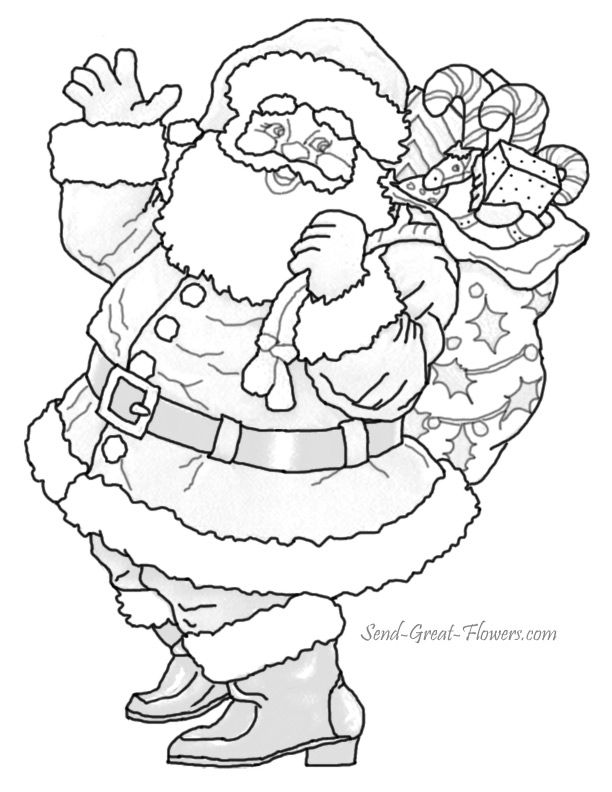 Printable Christmas Coloring Pages With Full Color Guide